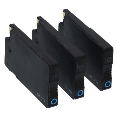 Druckerpatrone kompatibel mit HP 711 (CZ134A) - 3x Cyan - Multipack