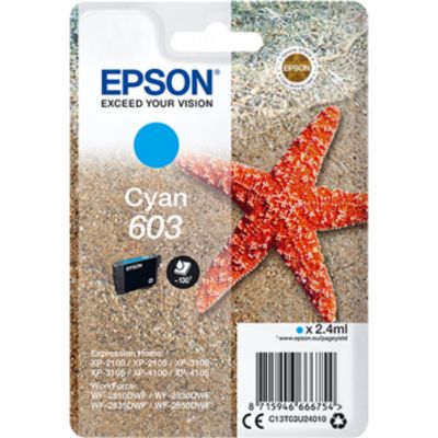 Epson 603 (C13T03U24010) - Cyan - Druckerpatrone