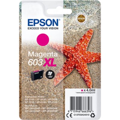 Epson 603XL (C13T03A34010) - Magenta - Druckerpatrone - Hohe Kapazität