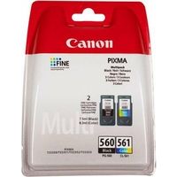 Canon PG-560 / CL-561 - Schwarz + 3 Farben - Druckerpatrone - Multipack