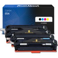 Toner kompatibel mit Canon 054 - 4-farbig - Multipack