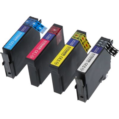 Druckerpatrone kompatibel mit Epson 603XL (C13T03U64010) - 4-Farben - Extra Hohe Kapazität - Multipack