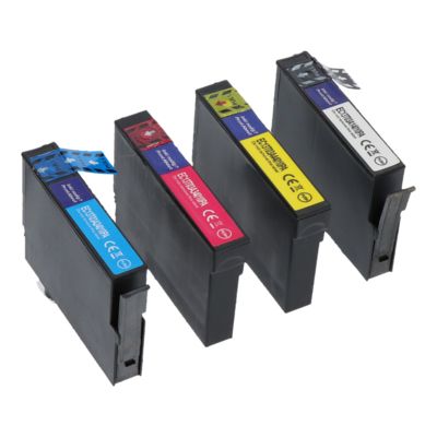 Druckerpatrone kompatibel mit Epson 603XL (C13T03U64010) - 4-Farben - Extra Hohe Kapazität - Multipack