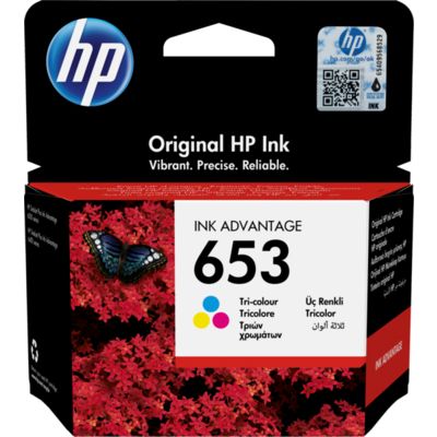 HP 653 (3YM74AE) - 3-farbig - Druckerpatrone