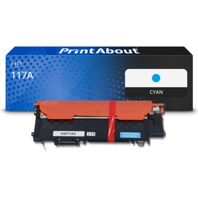 Toner kompatibel mit HP 117A (W2071A) - Cyan