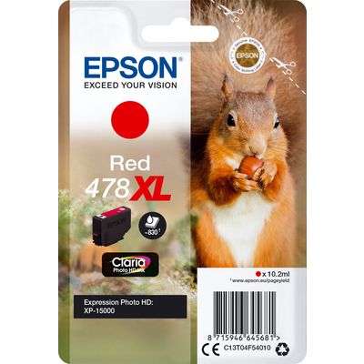 Epson 378/478XL (C13T04F54010) - Rot - Druckerpatrone - Hohe Kapazität