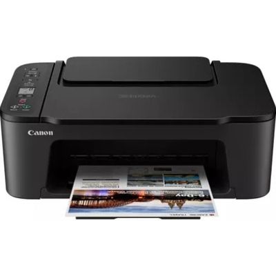 Canon PIXMA TS3450 All-in-One A4 Tintenstrahldrucker mit WLAN (3 in 1) Schwarz