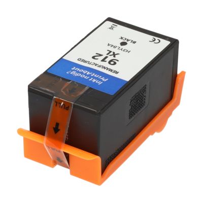 Druckerpatrone kompatibel mit HP 912XL (3YL84AE) - Schwarz - Hohe Kapazität
