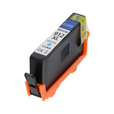 Druckerpatrone kompatibel mit HP 912XL (3YL81AE) - Cyan - Hohe Kapazität