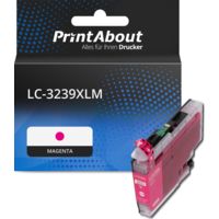 Druckerpatrone kompatibel mit Brother LC-3239XLM - Magenta - Hohe Kapazität