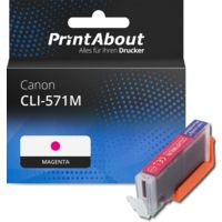 Druckerpatrone kompatibel mit Canon CLI-571M - Magenta
