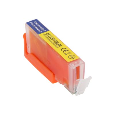 Druckerpatrone kompatibel mit Canon CLI-571Y - Gelb