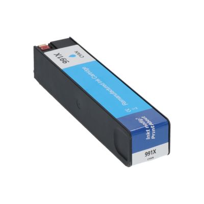 Druckerpatrone kompatibel mit HP 991X (M0J90AE) - Cyan - Hohe Kapazität