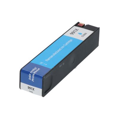 Druckerpatrone kompatibel mit HP 991X (M0J90AE) - Cyan - Hohe Kapazität