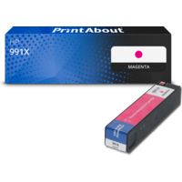 Druckerpatrone kompatibel mit HP 991X (M0J94AE) - Magenta - Hohe Kapazität