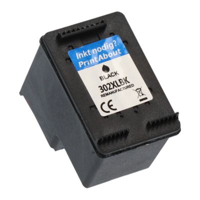Druckerpatrone kompatibel mit HP 302 (F6U66AE) - Schwarz