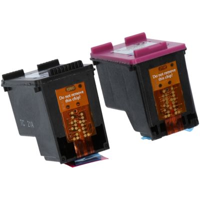Druckerpatrone kompatibel mit HP 302 (X4D37AE) - Schwarz + 3 Farben - Multipack