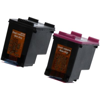 Druckerpatrone kompatibel mit HP 62 (N9J71AE) - Schwarz + 3 Farben - Multipack