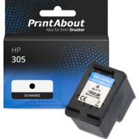 Druckerpatrone kompatibel mit HP 305 (3YM61AE) - Schwarz