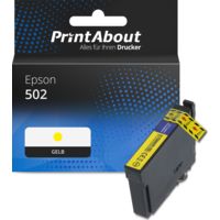 Druckerpatrone kompatibel mit Epson 502 (C13T02V44010) - Gelb