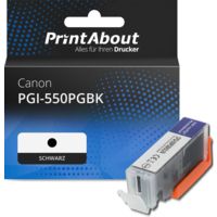 Druckerpatrone kompatibel mit Canon PGI-550PGBK - Schwarz