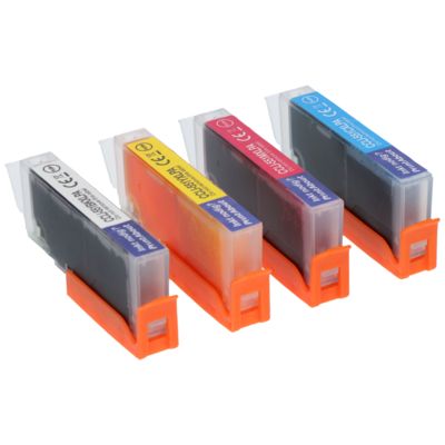 Druckerpatrone kompatibel mit Canon CLI-551 C/M/Y/BK - 4-farbig - Multipack