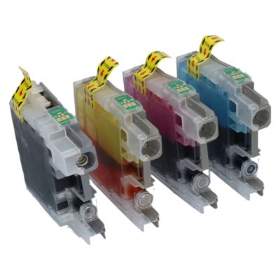 Druckerpatrone kompatibel mit Brother LC-221VALBP - 4-farbig - Multipack