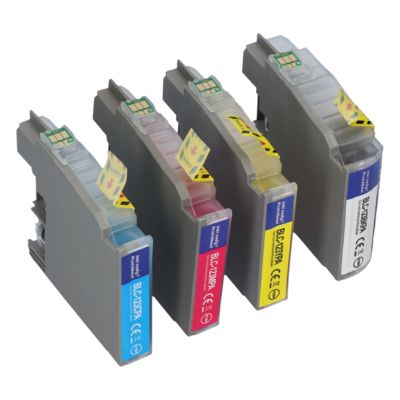 Druckerpatrone kompatibel mit Brother LC-121VALBP - 4-farbig - Multipack