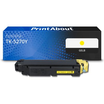 Toner kompatibel mit Kyocera TK-5270Y - Gelb