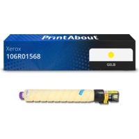 Toner kompatibel mit Xerox 106R01568 - Gelb - Hohe Kapazität
