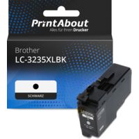 Druckerpatrone kompatibel mit Brother LC-3235XLBK - Schwarz - Hohe Kapazität