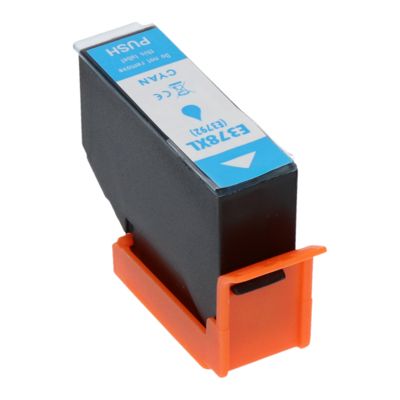 Druckerpatrone kompatibel mit Epson 378XL (C13T37924010) - Cyan - Hohe Kapazität