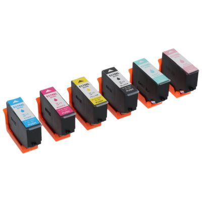 Druckerpatrone kompatibel mit Epson 378XL (C13T37984010) - 6-farbig - Hohe Kapazität - Multipack