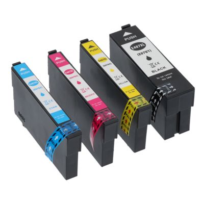 Druckerpatrone kompatibel mit Epson 407 (C13T07U41/42/43/440) - 4-farbig - Multipack