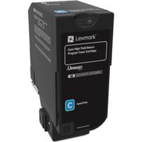 Lexmark 74C2HC0 - Cyan - Toner - Hohe Kapazität