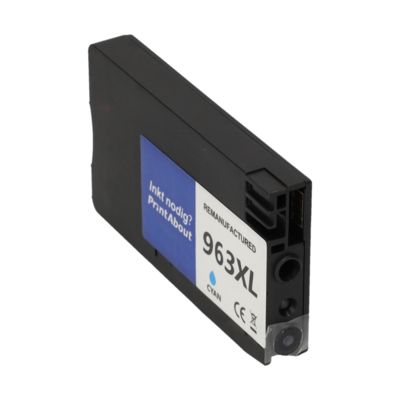 Druckerpatrone kompatibel mit HP 963XL (3JA27AE) - Cyan - Hohe Kapazität