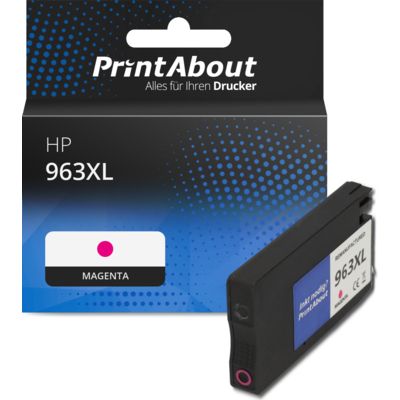 Druckerpatrone kompatibel mit HP 963XL (3JA28AE) - Magenta - Hohe Kapazität