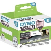 Dymo Durable 2112288 Etikett Schwarz auf Weiß (109 mm x 59 mm)