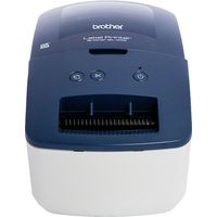 Brother QL-600B Etikettendrucker blau