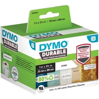Dymo 1933081 - Schwarz auf weiß - Etikett