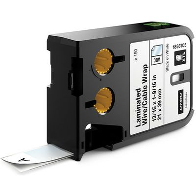 Dymo 1868705 - Schwarz auf weiß - Etikett