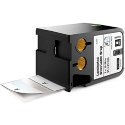 Dymo 1868710 (1868705) - (21 mm x 51 mm) - Schwarz auf weiß - Etikett