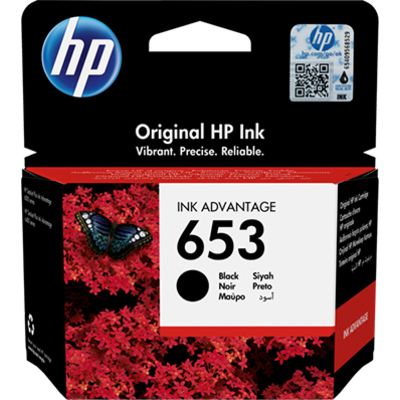 HP 653 (3YM75AE) - Schwarz - Druckerpatrone