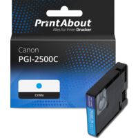 Druckerpatrone kompatibel mit Canon PGI-2500C - Cyan