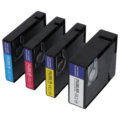 Druckerpatrone kompatibel mit Canon PGI-2500 BK/C/M/Y - 4-farbig - Multipack