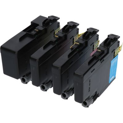 Druckerpatrone kompatibel mit Brother LC-3235XL - Schwarz + 3 Farben - Multipack