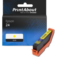 Druckerpatrone kompatibel mit Epson 24 (C13T24244012) - Gelb