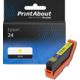 Druckerpatrone kompatibel mit Epson 24 (C13T24244012) - Gelb