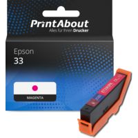 Druckerpatrone kompatibel mit Epson 33 (C13T33434012) - Magenta