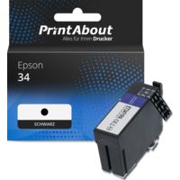 Druckerpatrone kompatibel mit Epson 34 (C13T34614010) - Schwarz